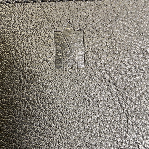 New MACKAGE Darcy Leather Bag Clutch Purse Black Top Zipper NWT - Picture 6 of 14